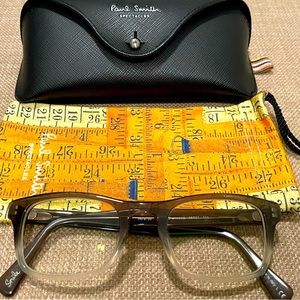 Authentic Paul Smith PM 8135 1033 Broxwood Clear Gray 48mm Glasses RX-able